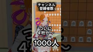チャンネル登録者数 #vtuber