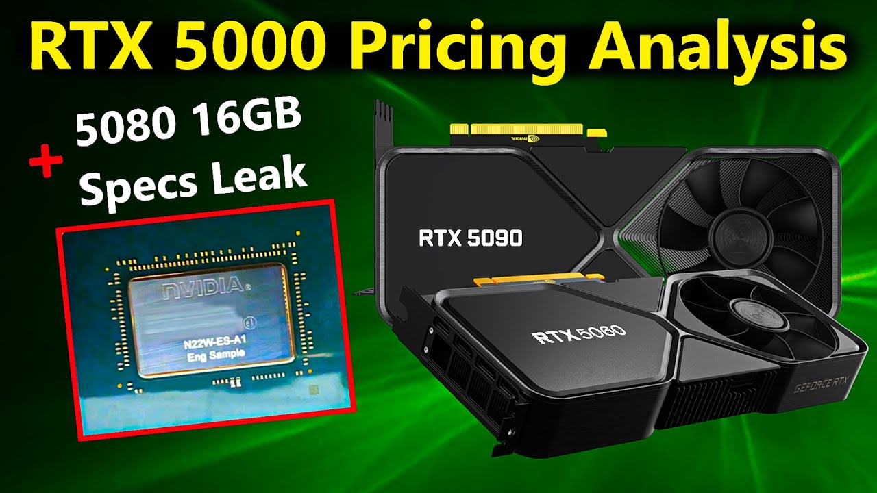 Nvidia RTX 5080 16GB Specs Leak | 5090 & 5060 Price Analysis | Nintendo Switch 2 Update