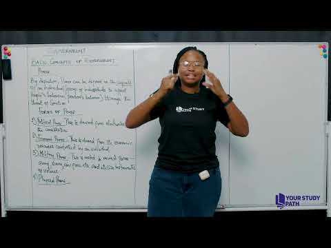 BASIC CONCEPTS OF GOVERNMENT JAMB 2026 CLASS YOUR STUDY PATH