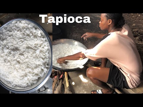 How to make tapioca from scratch .| TAPIOCA PEARLS/FLAKES ||.