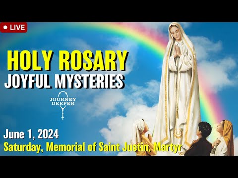 ???? Rosary Saturday Joyful Mysteries of the Rosary June 1, 2024 Praying together