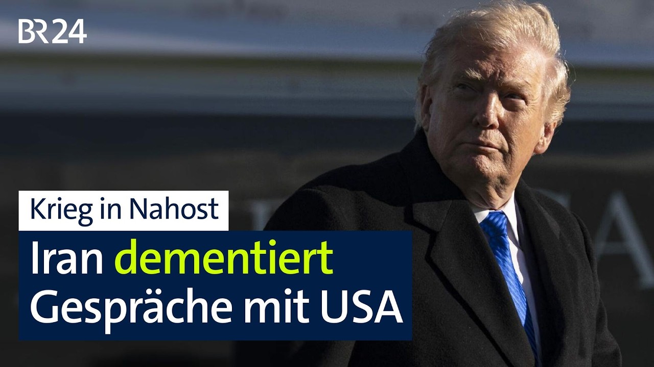 Krieg in Nahost: Iran dementiert Gespräche mit den USA | BR24