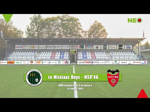 Samenvatting Nicolaas Boys - NSV '46 25 01 2025