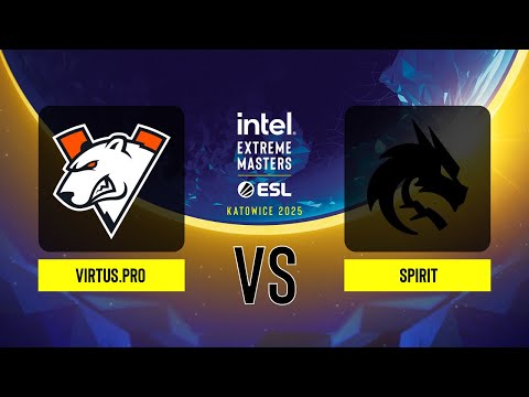 Virtus.pro vs. Spirit - IEM Katowice 2025 - Quarter-final
