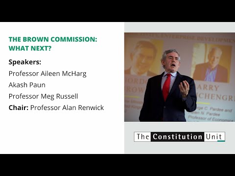 The Brown Commission: What Next?