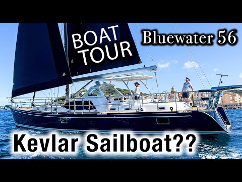 Full Tour of the Bluewater 56 | Kevlar Offshore Yacht