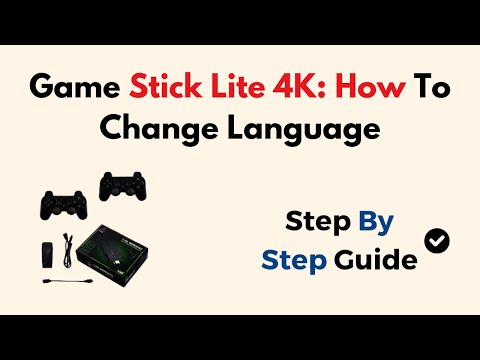 How to Change Language on Game Stick Lite 4K – Step-by-Step Settings Menu Guide