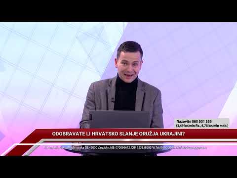 TV REPLIKA 01.03.2022. - ODOBRAVATE LI HRVATSKO SLANJE ORUŽJA UKRAJINI?