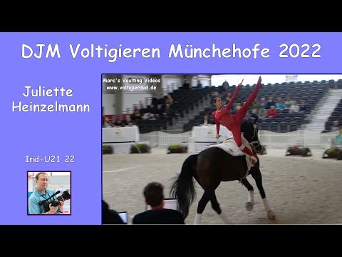 Juliette Heinzelmann - Ind-U21 22 - DJM Münchehofe 2022