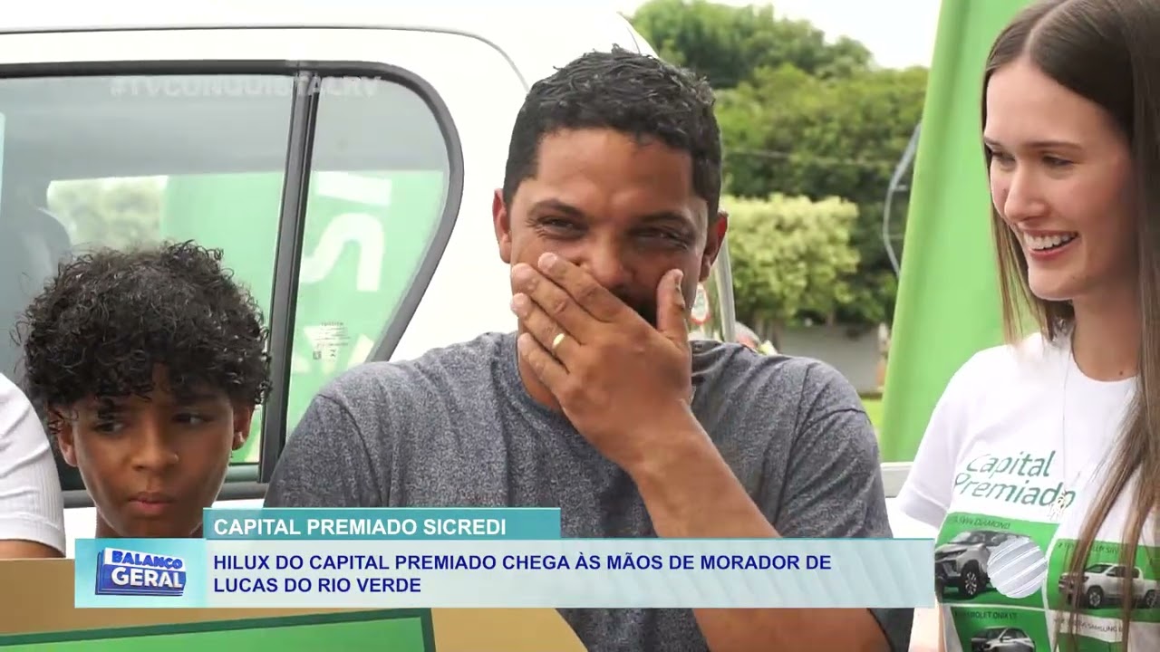 Entrega da Hilux ao associado emociona Lucas do Rio Verde após golpe