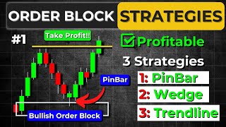 3 Order Block Strategies | Three Profitable Setups