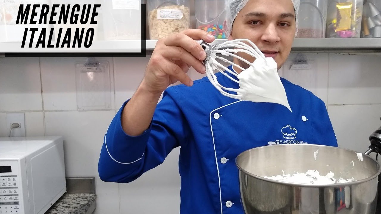 Receita Fácil de Merengue Italiano | Chef Marcos Aurélio