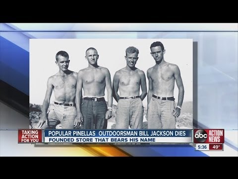 Bill Jackson, popular Pinellas outdoorsman, dies at 98