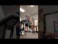 Seated Over head press