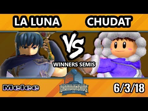 DHATX18 SSBM - MSF | La Luna (Marth) vs Liquid'Chudat (Ice Climbers) - Smash Melee Winners Semis