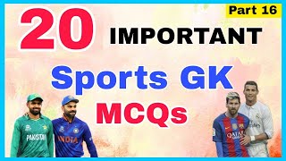 Sports Gk Questions and Answers | Sports GK | Sports Quiz | Sports Questions and Answers in English