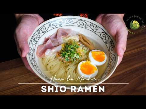 How to Make Shio Ramen at Home (Light & Flavorful)