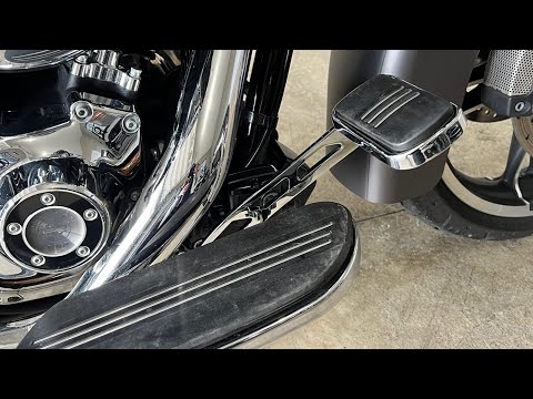 Kuryakyn Extended Brake & Shift Levers For A 2016 Harley Davidson Street Glide For A Tall Rider