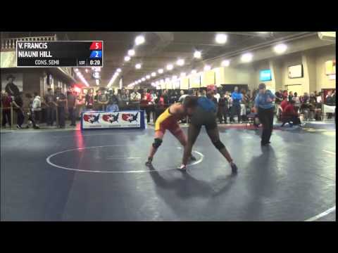 75 kg CSF - Victoria Francis (Lindenwood) vs Niauni Hill (Lindenwood Belleville)