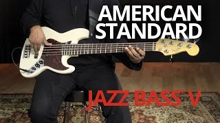 American Standard Jazz Bass® V Demo | Fender