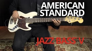 Video thumbnail for American Standard Jazz Bass® V Demo | Fender by Fender