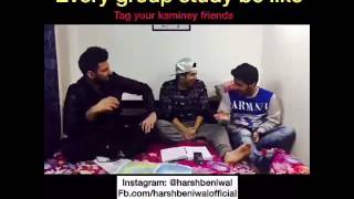 Every group study be like | Harsh Beniwal