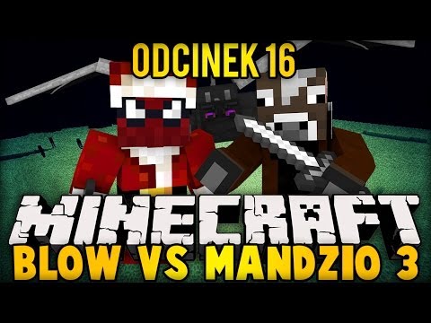 BLOW VS MANDZIO 3 - WALKA Z ENDER SMOKIEM! - odc. 16 (SkyIslands)