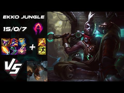 JUNGLE Ekko vs Fiddlesticks - NA Challenger Patch 25.S2.1