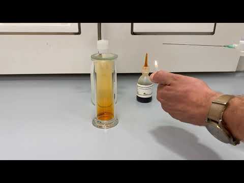 Reaktion von Wasserstoff mit Brom