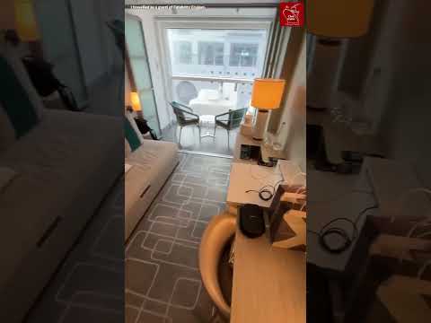 Thumbnail for THIS is what an Infinite Veranda Stateroom looks like aboard Celebrity Edge! #shorts #sponsored