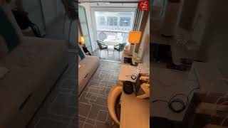 THIS is what an Infinite Veranda Stateroom looks like aboard Celebrity Edge! #shorts #sponsored