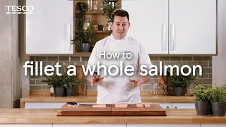 How to fillet a salmon