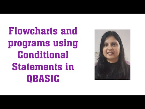 Flowcharts And Programs Using Conditional Statement In Qbasic