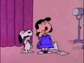 Snoopy Lucy Kiss Dog Germs