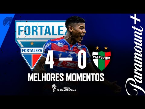 Gols e lances de Fortaleza x Palestino
