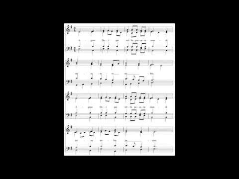 Missa de Sanctis Agnus Dei (P. Bębenek) Bas