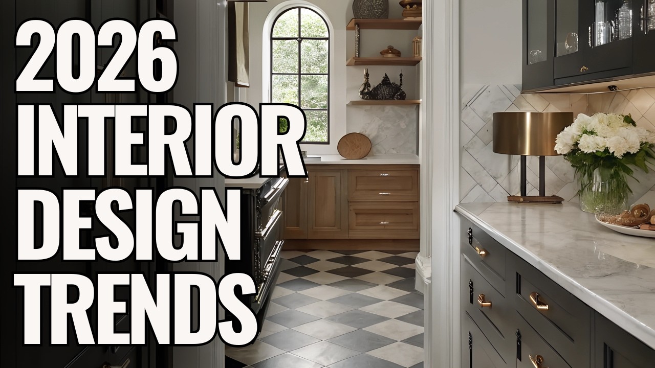 2026 Interior Design Trends | 9 cool decor trends you’ll be seeing this year