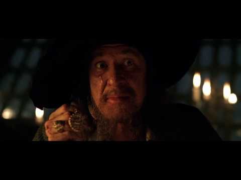 Barbossa tells the tale of the Curse
