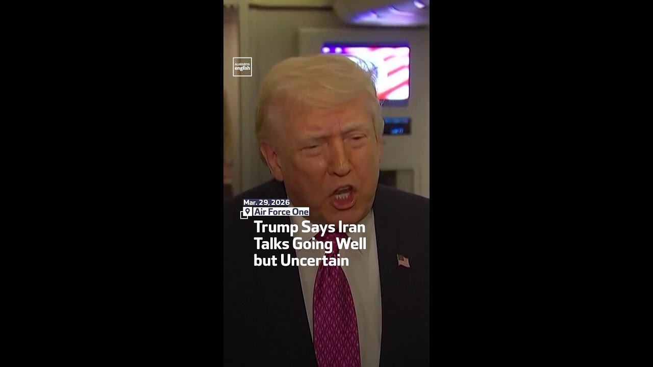 Video | Trump Says Iran Talks Going Well but Uncertain