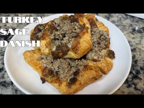 TURKEY SAGE DANISH | COPYCAT STARBUCKS TURKEY SAGE DANISH | HOLIDAY RECIPES | DAIRY-FREE