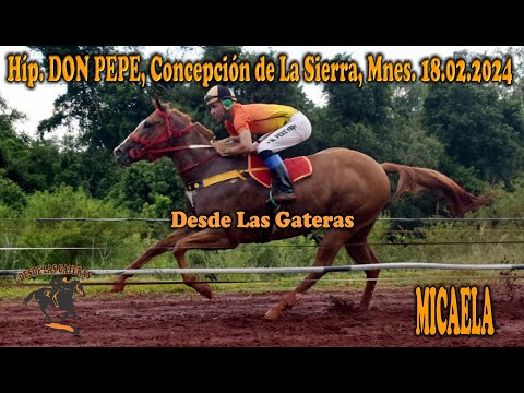 MICAELA - HIPICO DON PEPE, CONCEPCION DE LA SIERRA, MISIONES 18.02.2024