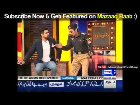 Mian Afzal of Nirgoli Best comedy In Mazaaq Raat13