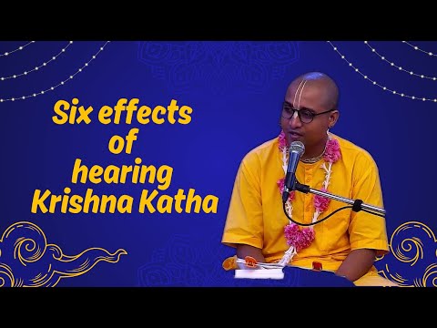 14th May '24| H.G. Brajmohan Prabhu | Six effects of hearing Krishna Katha| ISKCON Chowpatty Mumbai.