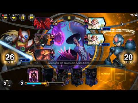 Zero Black Purple vs Mega Man w/surrender