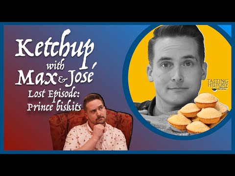 15. Ketchup on Prince biskits (the lost Tasting History episode) & oat cakes