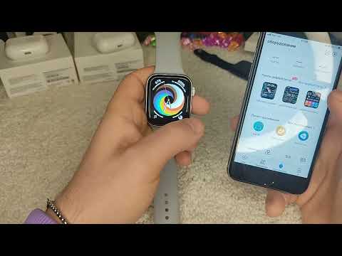 Обзор Смарт часов X7 Pro (лучшая версия Apple Watch 7) Функции,подключение и настройка к телефону