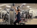ジムアップデート後初のトレーニングVLOGは背中トレ