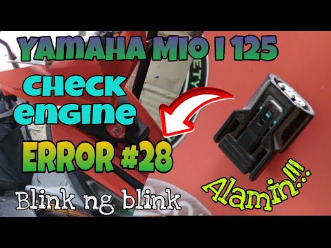Yamaha Mio i 125 Check Engine ERROR #28 Blink ng blink. Alamin.