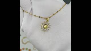 Retiazka s príveskom Daisy Shine