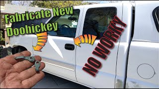 Fabricate Door Handle Opening Lever  Fix CHEVY TRUCKS